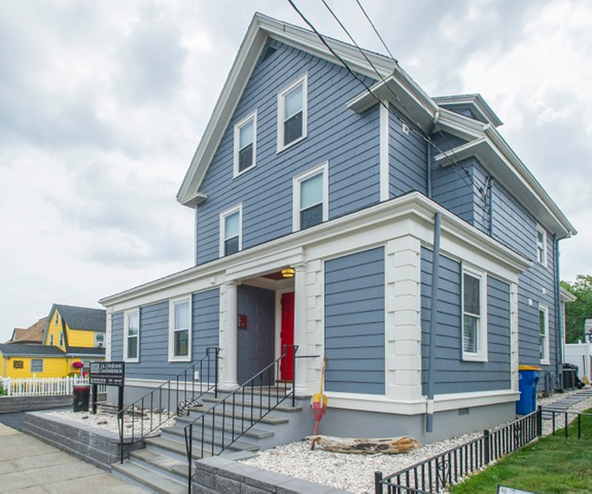 Completed exterior renovation
