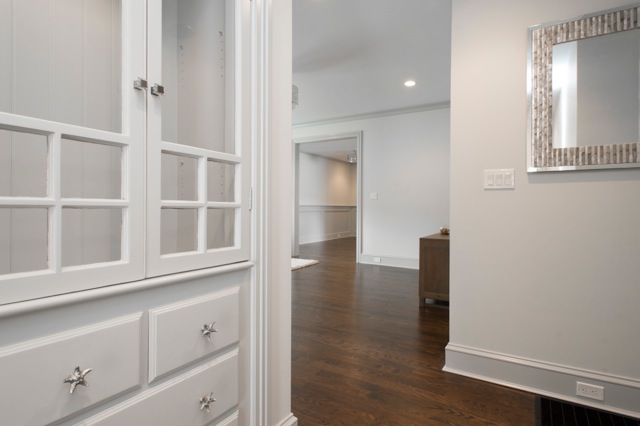 Custom built-in cabinetry